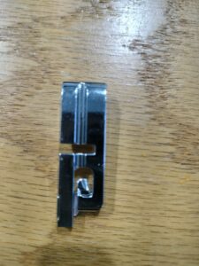 Rolled hem 5mm back